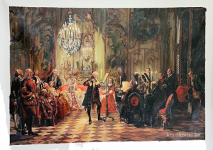 Flöjtkonsert med Fredrik den store i Sanssouci