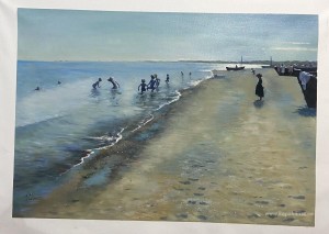 Sommardag på Skagens Södra Strand