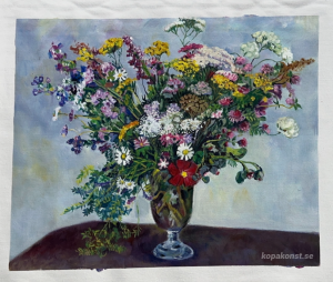 Stilleben. Vilda blommor.