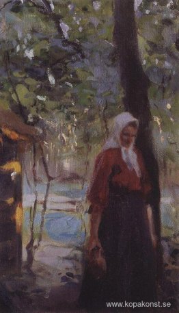 En kvinna med en kanna En kvinna med en kanna