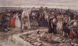 Prinsessan Olga möter prins Igors kropp Prinsessan Olga möter prins Igors kropp