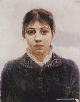 Porträtt av E. A. Surikova Porträtt av E. A. Surikova