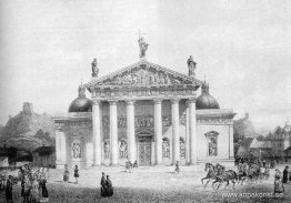 Vilnius katedral, Litauen Vilnius katedral, Litauen