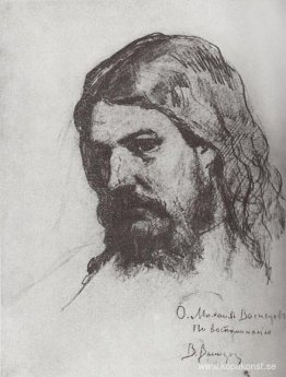 Porträtt av M.V. Vasnetsov Porträtt av M.V. Vasnetsov
