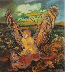 Örnar med räv Örnar med räv