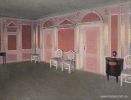 Interiör i Louis Seize-stil. Från konstnärens hem. Rahbeks Allé Interiör i Louis Seize-stil. Från konstnärens hem. Rahbeks Allé