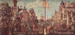 Mötet mellan Etherius och Ursula och pilgrimernas avgång Mötet mellan Etherius och Ursula och pilgrimernas avgång
