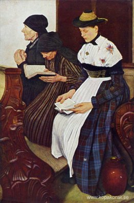 Die drei Frauen in der Kirche Die drei Frauen in der Kirche