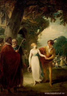 En vintersaga', akt IV, scen 3, herdens säng En vintersaga', akt IV, scen 3, herdens säng