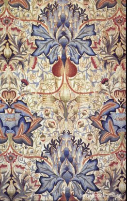 Acanthus broderad panel Acanthus broderad panel