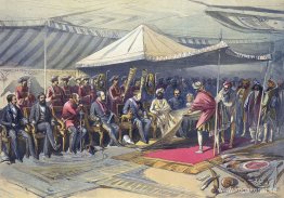 Återbesök av vicekungen till Maharaja av Cashmere Återbesök av vicekungen till Maharaja av Cashmere