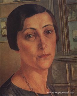 Porträtt av Andronikova-Halpern Porträtt av Andronikova-Halpern