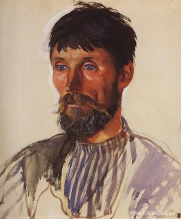 Porträtt av en bonde I.D. Golubeva Porträtt av en bonde I.D. Golubeva