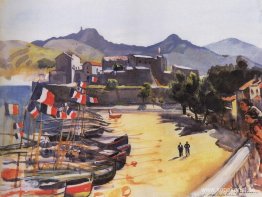 Hamnen i Collioure Hamnen i Collioure