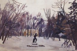 Vinter i kungabyn. Övre Bath Vinter i kungabyn. Övre Bath