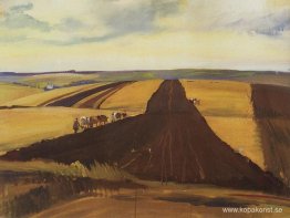 Neskuchnoye. Plöjning Neskuchnoye. Plöjning