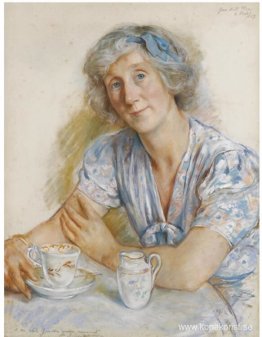 Porträtt av Geraldine Cobb Porträtt av Geraldine Cobb